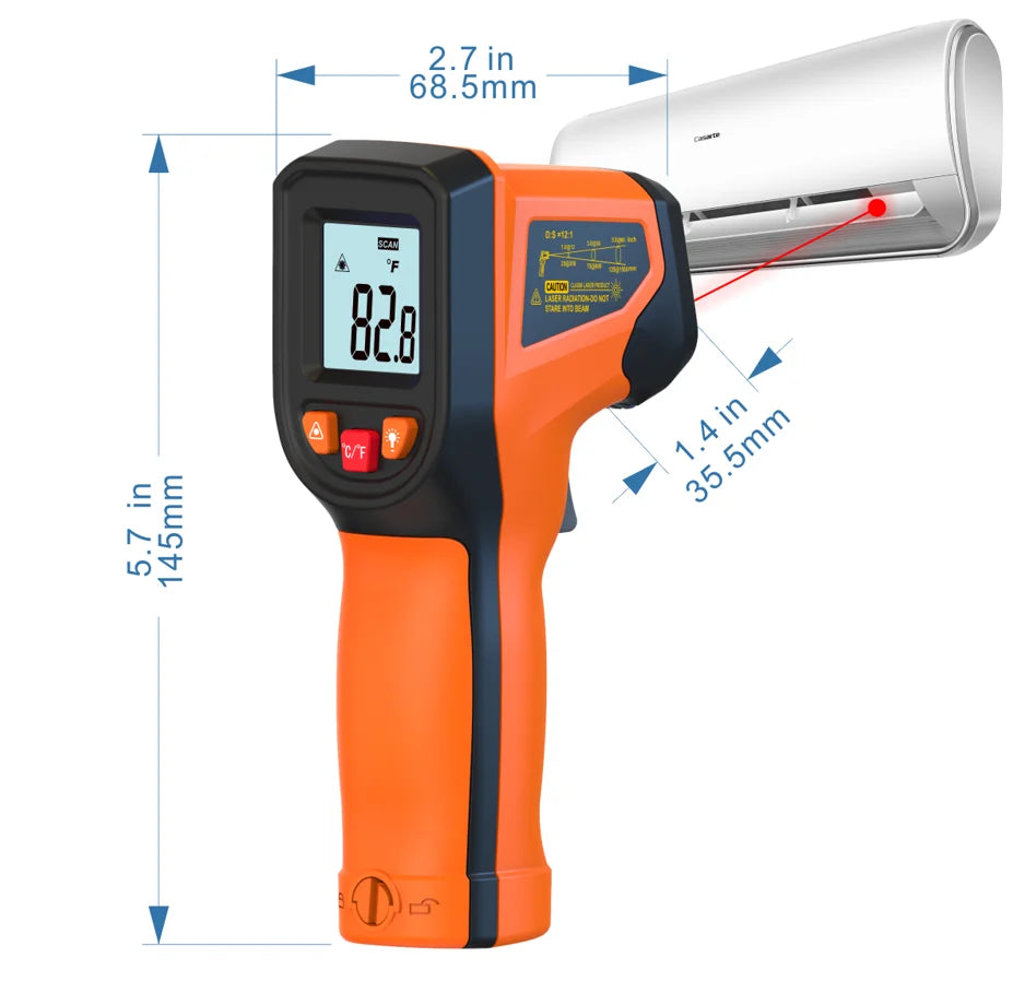 Rebolet | Laser-Infrarot-Thermometer