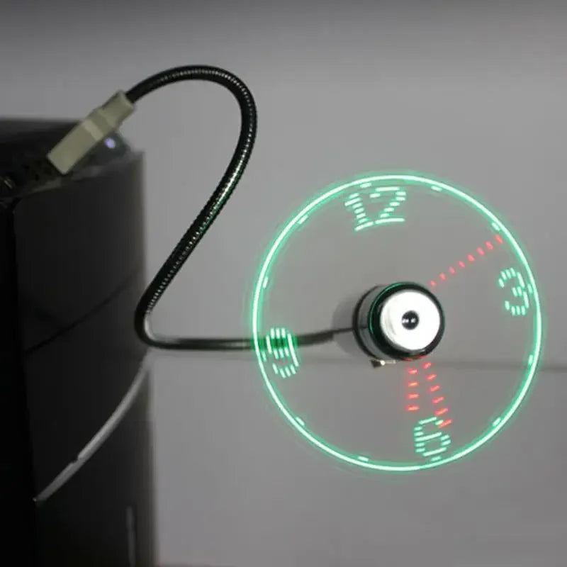 Rebolet | USB LED Fan Uhr