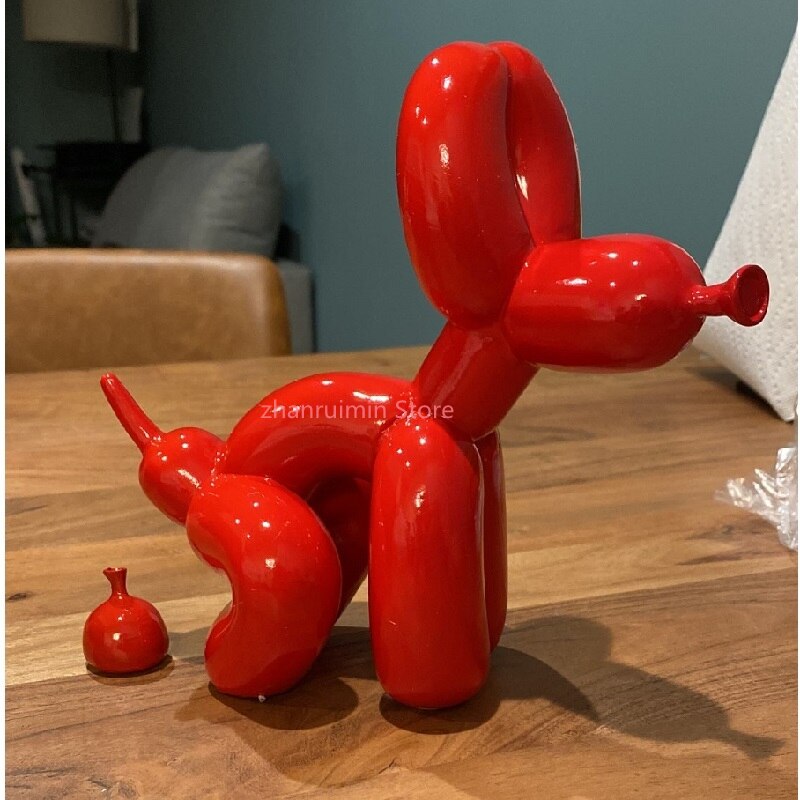 Rebolet| Balloon Dog Resin Figurine