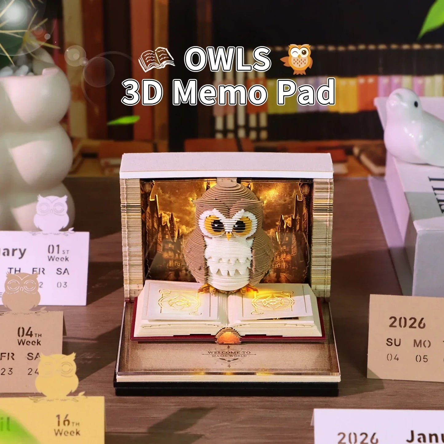 Rebolet | 3D Kunstkalender