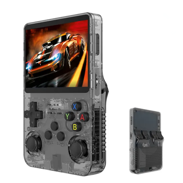 Rebolet | Pixora – Retro Handheld Spielkonsole 64GB, 3,5" IPS – für unterwegs