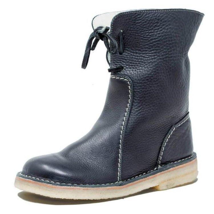 Rebolet | Lunera – Damen Winterstiefel wasserdicht mit Wollfutter und Fleece