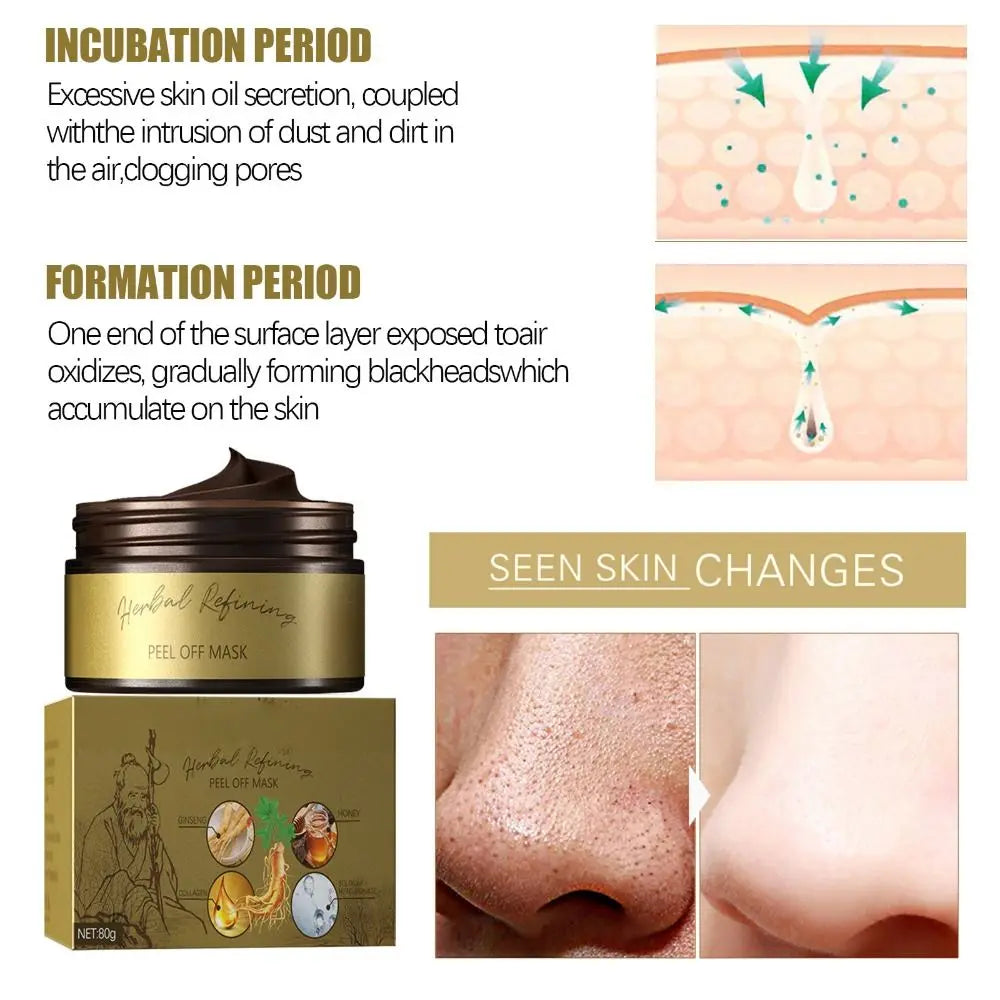 Rebolet | Schwarzer Tee Gesicht Peel-off Maske