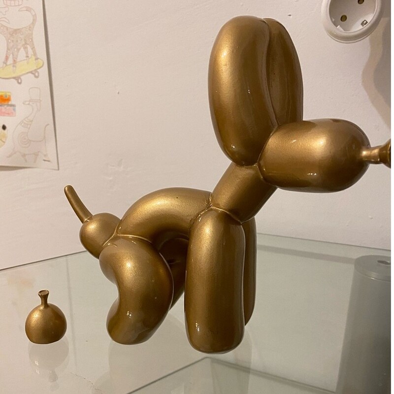Rebolet| Balloon Dog Resin Figurine