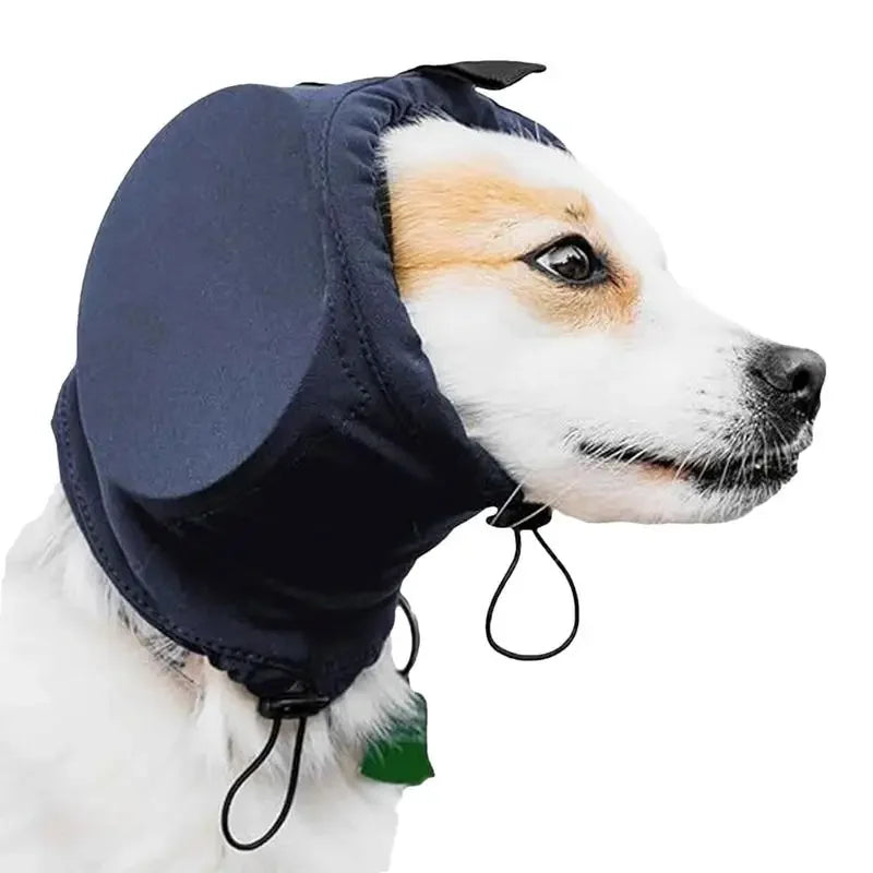 Rebolet | Geräuschdämpfende Hundeohrenschützer | Bequemes, atmungsaktives Polyester zur Linderung von Ängsten bei Feuerwerk und Gewittern