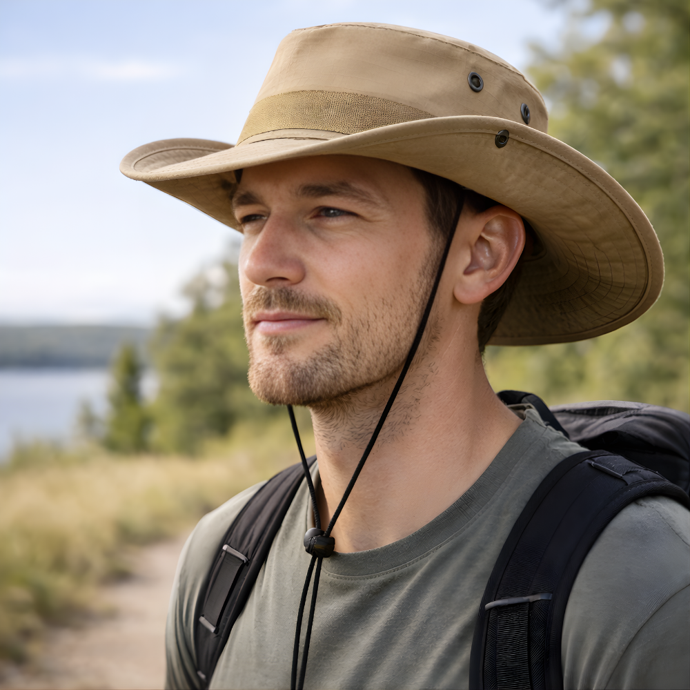 Packbarer Outdoor-Buschhut – leicht, atmungsaktiv