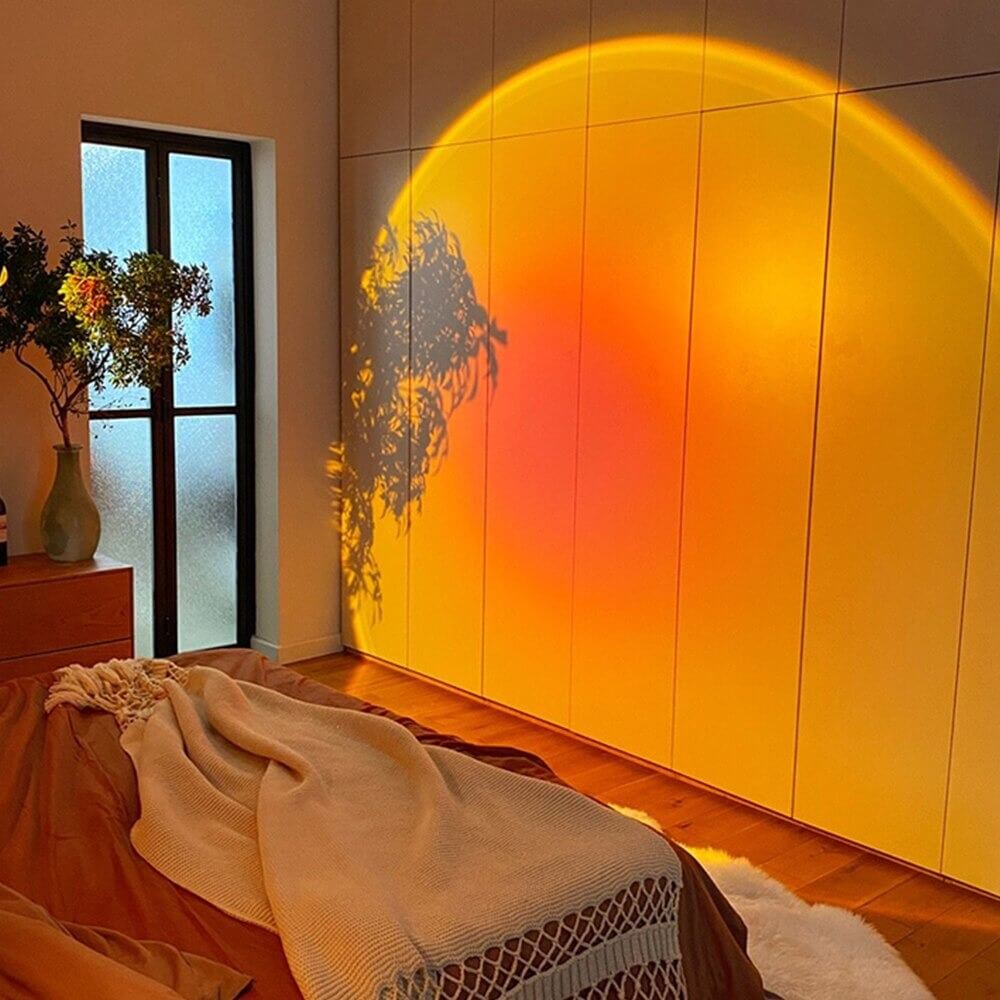 Rebolet | Sundra - Sonnenuntergang Projektionslampe mit Golden Hour Glow