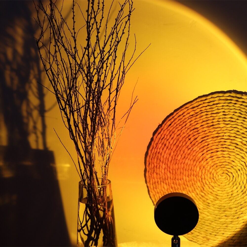 Rebolet | Sundra - Sonnenuntergang Projektionslampe mit Golden Hour Glow