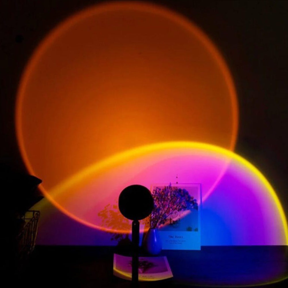 Rebolet | Sundra - Sonnenuntergang Projektionslampe mit Golden Hour Glow