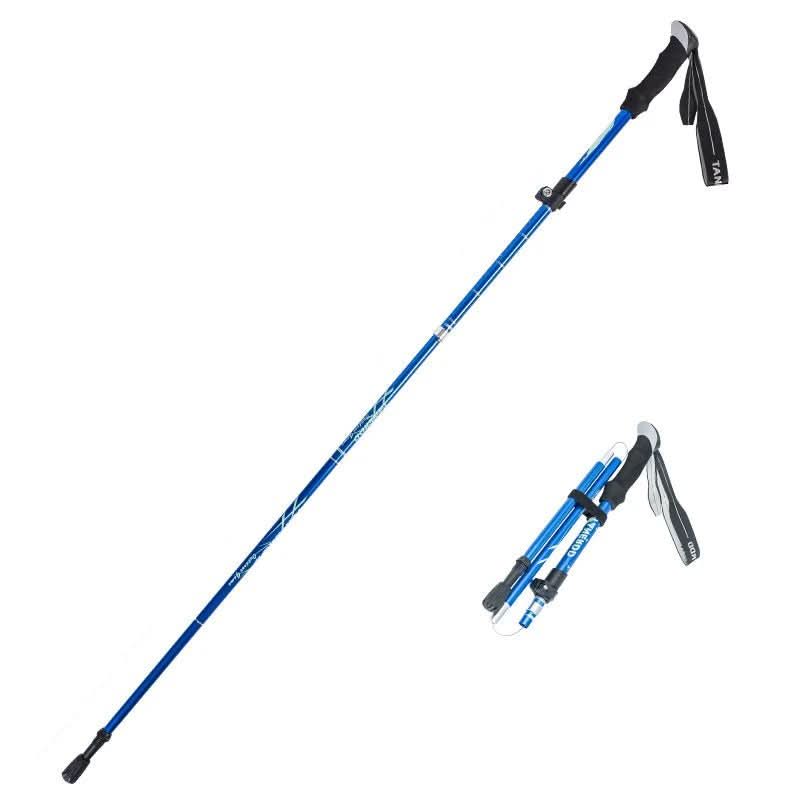 Rebolet | Ultraleichte 5-teilige teleskopische Trekkingstöcke für Berg- und Wandertouren