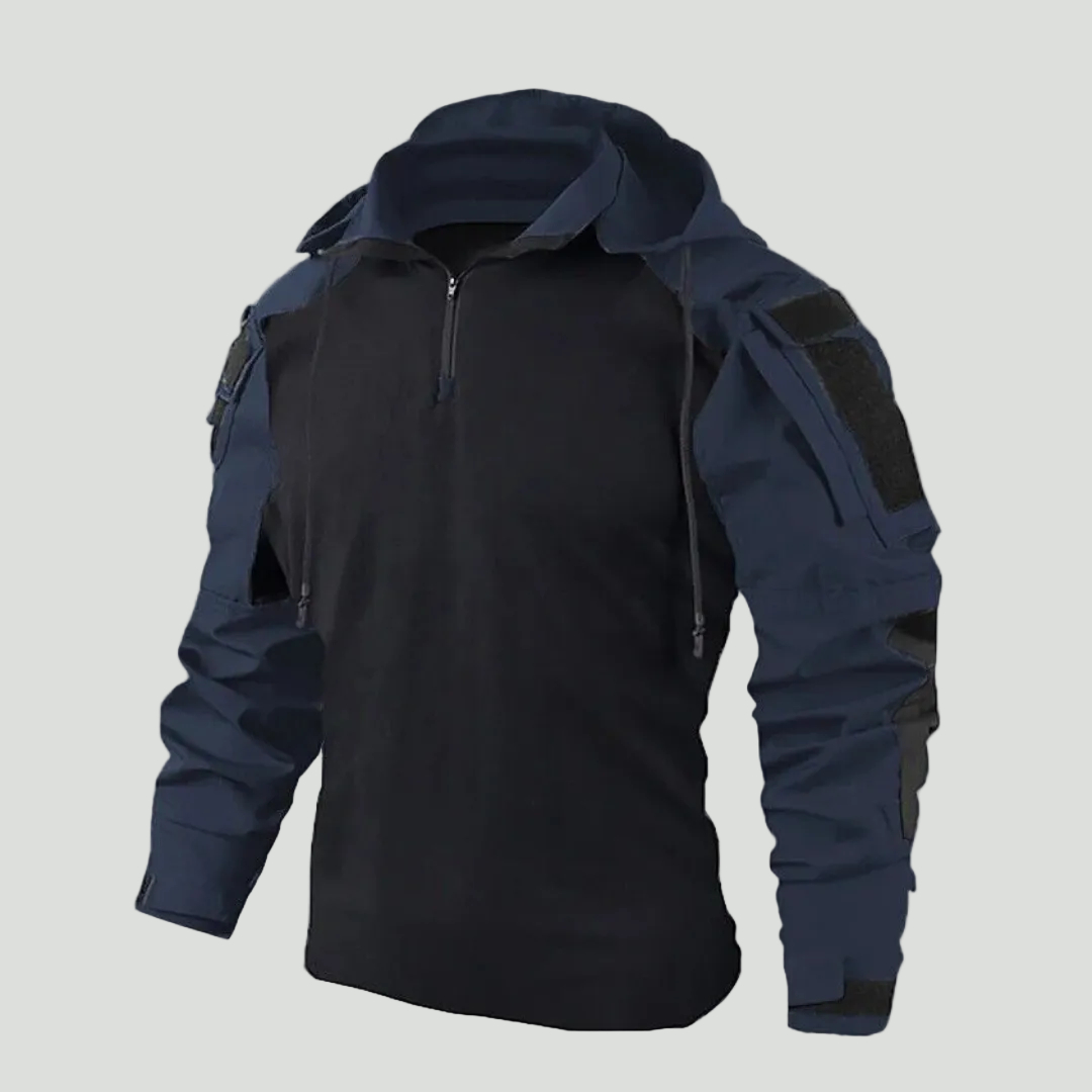 Tactical Camouflage-Hoodie – winddichte Outdoor-Schicht