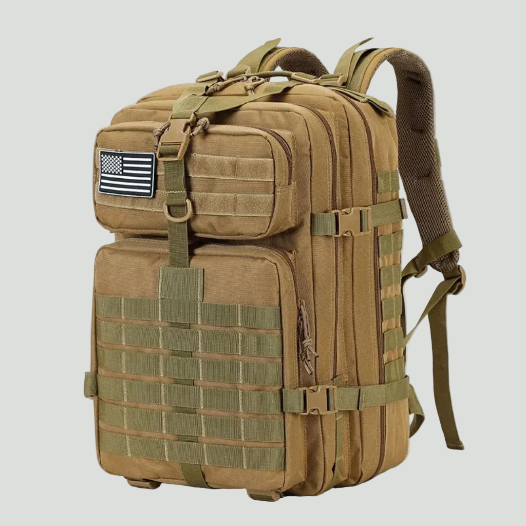 50L Tactical-Rucksack – wasserabweisend, MOLLE-System
