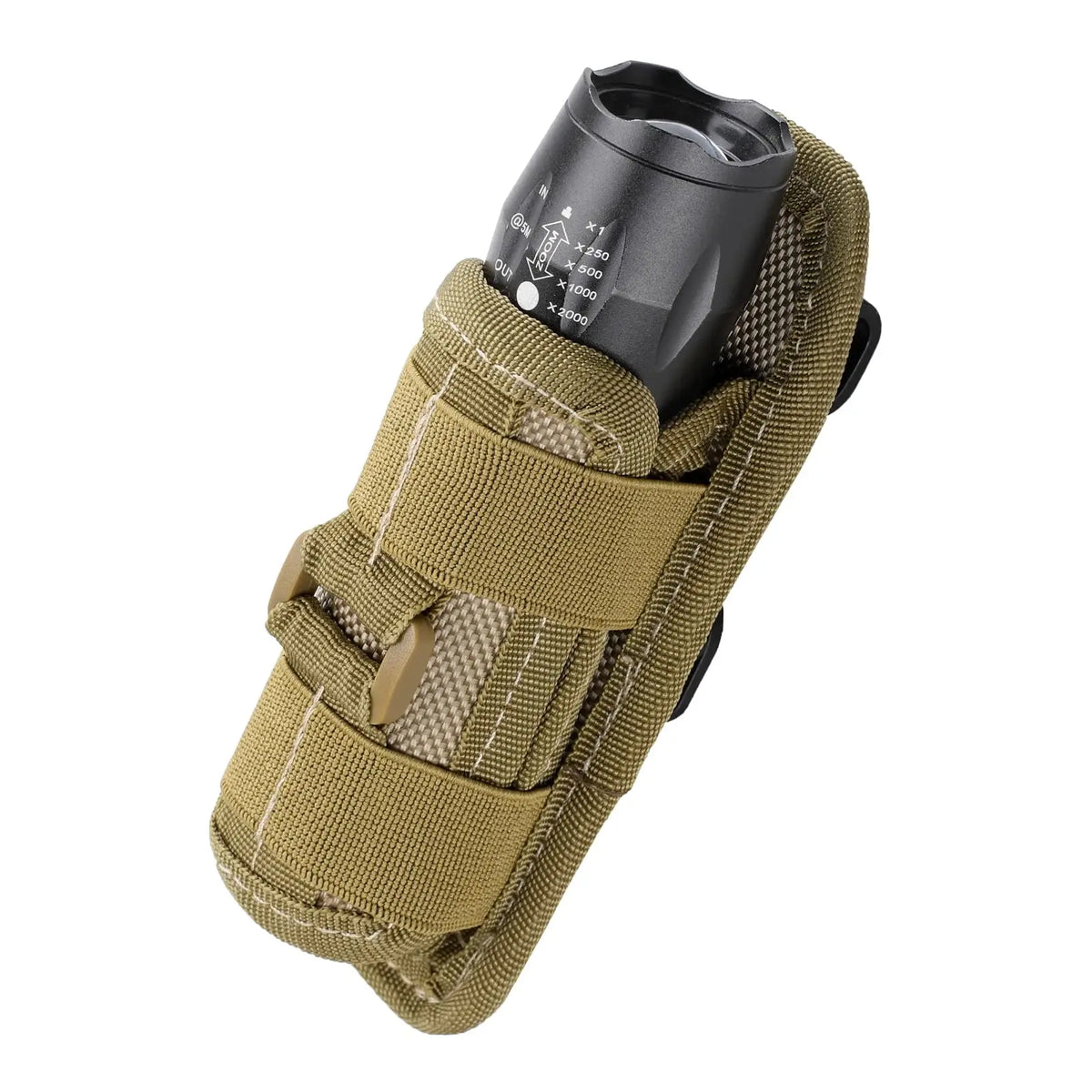 Tactical-Taschenlampen-Holster – 360° drehbarer Gürtelclip