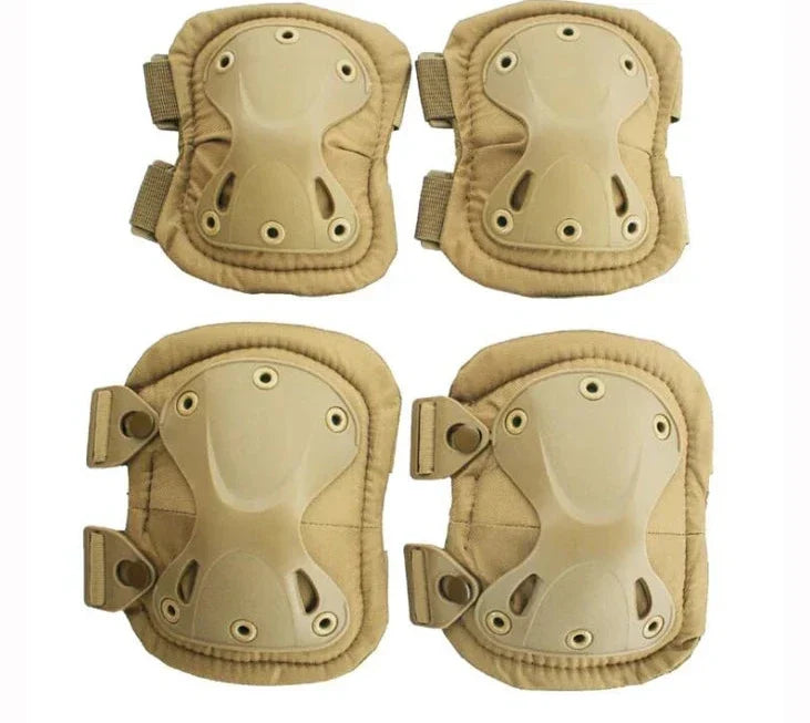 Unisex Tactical Knie- & Ellbogenschoner – Camo-Schutzausrüstung