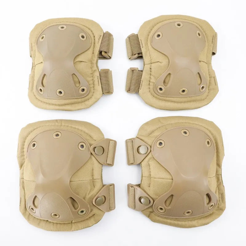 Unisex Tactical Knie- & Ellbogenschoner – Camo-Schutzausrüstung