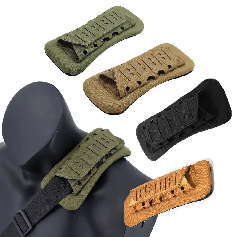 Tactical-Schultergurtpolster für Rucksäcke & Westen – 2er-Set