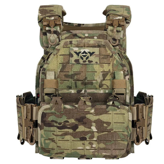 MC Camo Tactical Combat Weste – verstellbarer Plate Carrier