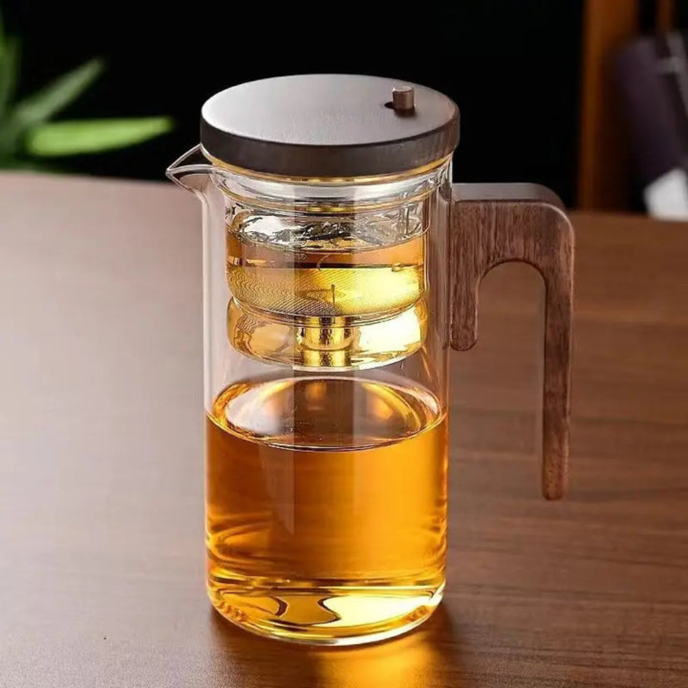 Rebolet | Clarity Pot - Teekanne aus Glas mit integriertem Infusor