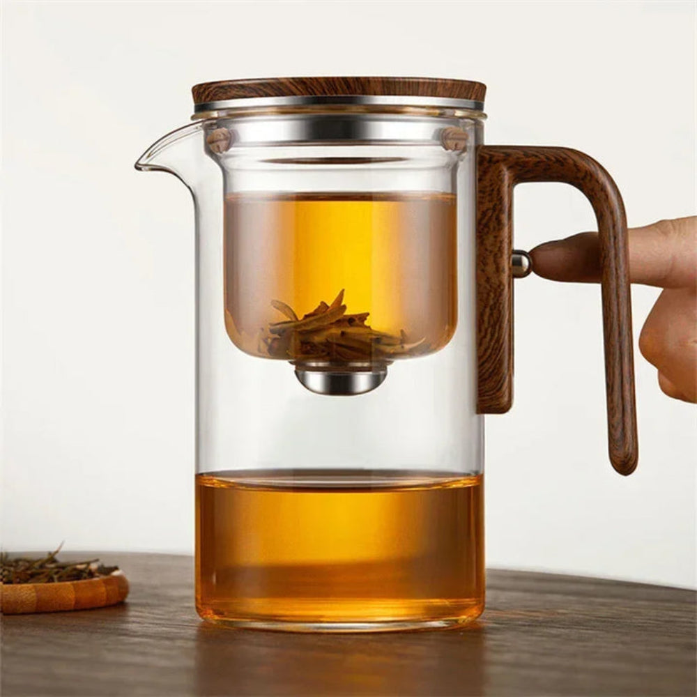 Rebolet | Clarity Pot - Teekanne aus Glas mit integriertem Infusor