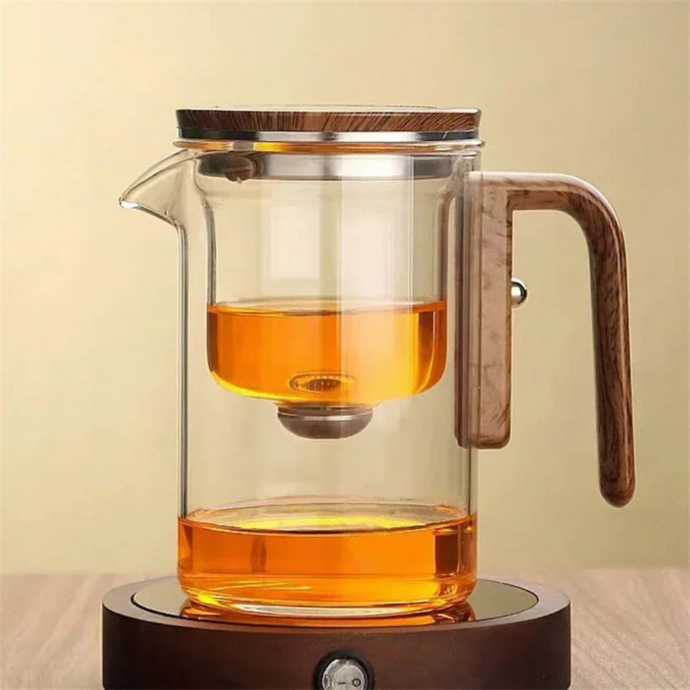 Rebolet | Clarity Pot - Teekanne aus Glas mit integriertem Infusor