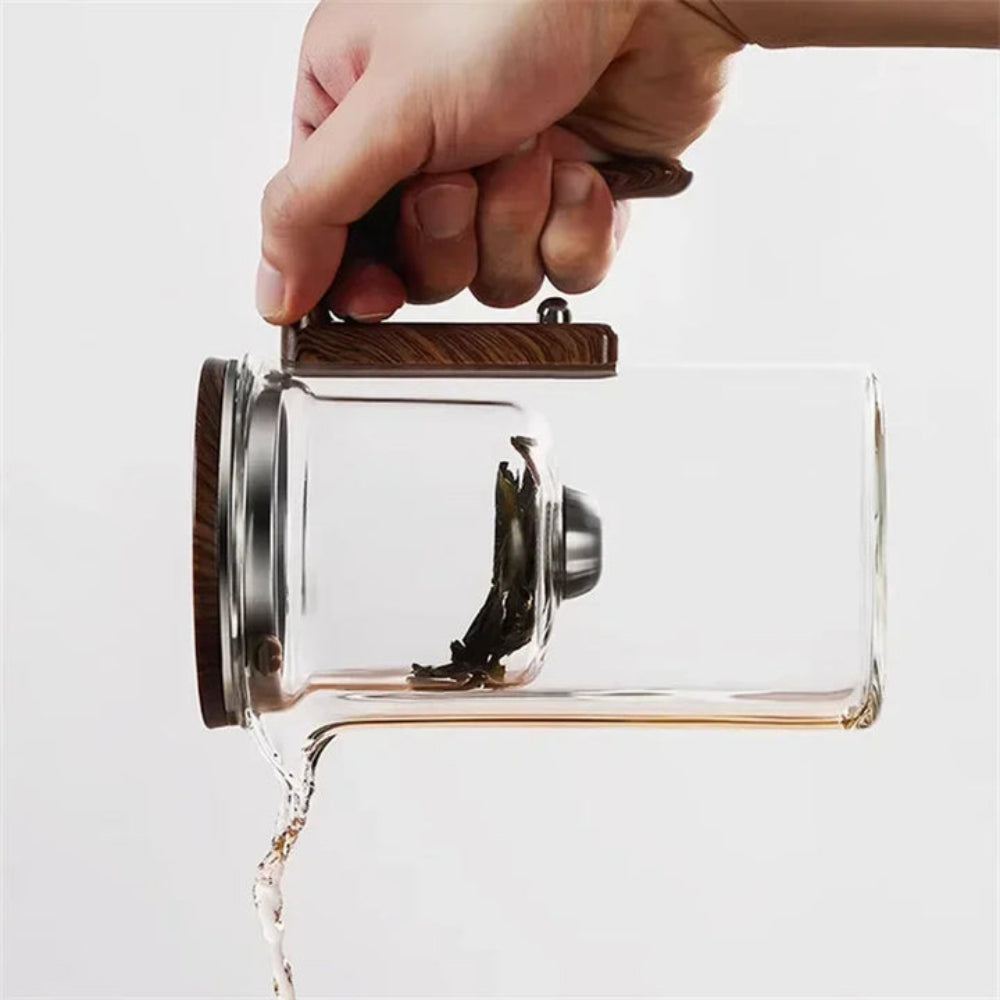 Rebolet | Clarity Pot - Teekanne aus Glas mit integriertem Infusor