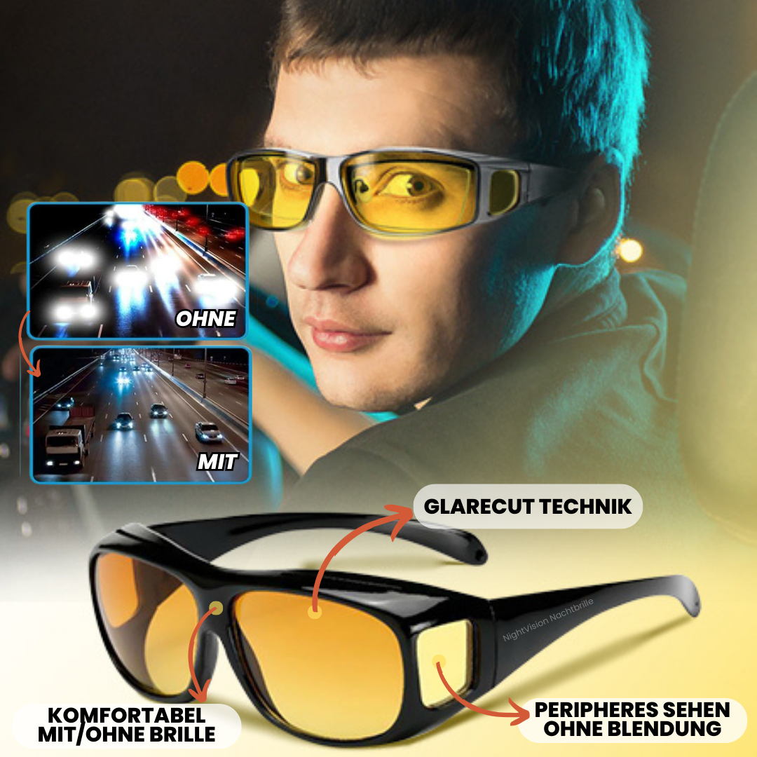 Rebolet | NightVision Nachtbrille – Klare Sicht bei Nacht & Blendungsschutz