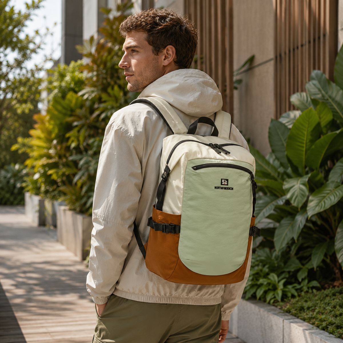 Leichter Nylon-Tagesrucksack