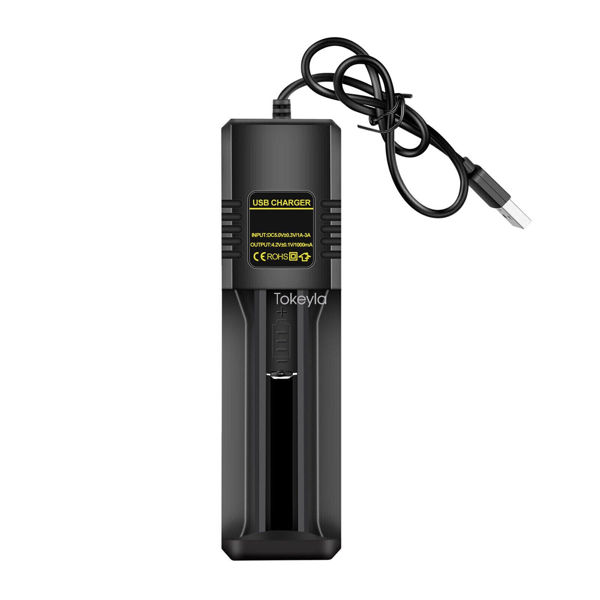Universal-Smart-Ladegerät 4-fach – für 3,7V 18650/26650 Li-Ion-Akkus