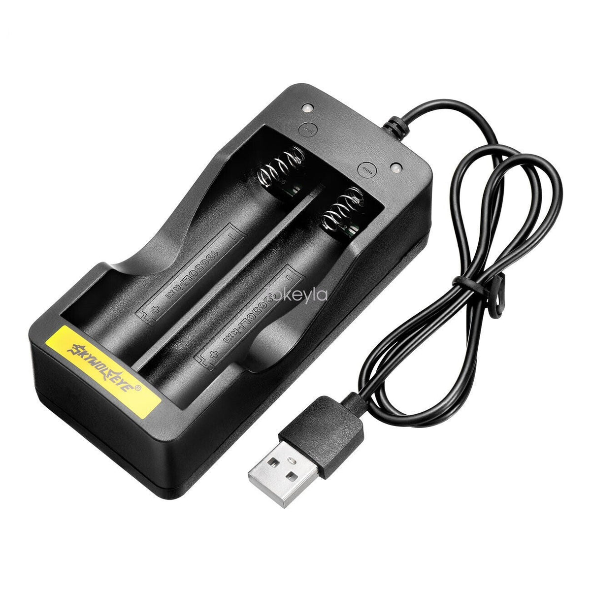 Universal-Smart-Ladegerät 4-fach – für 3,7V 18650/26650 Li-Ion-Akkus