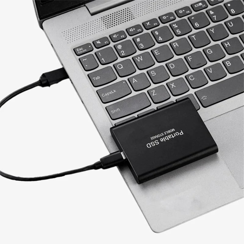 Rebolet | Externe SSD Festplatte – Aluminium-Gehäuse, Tragbarer Speicher