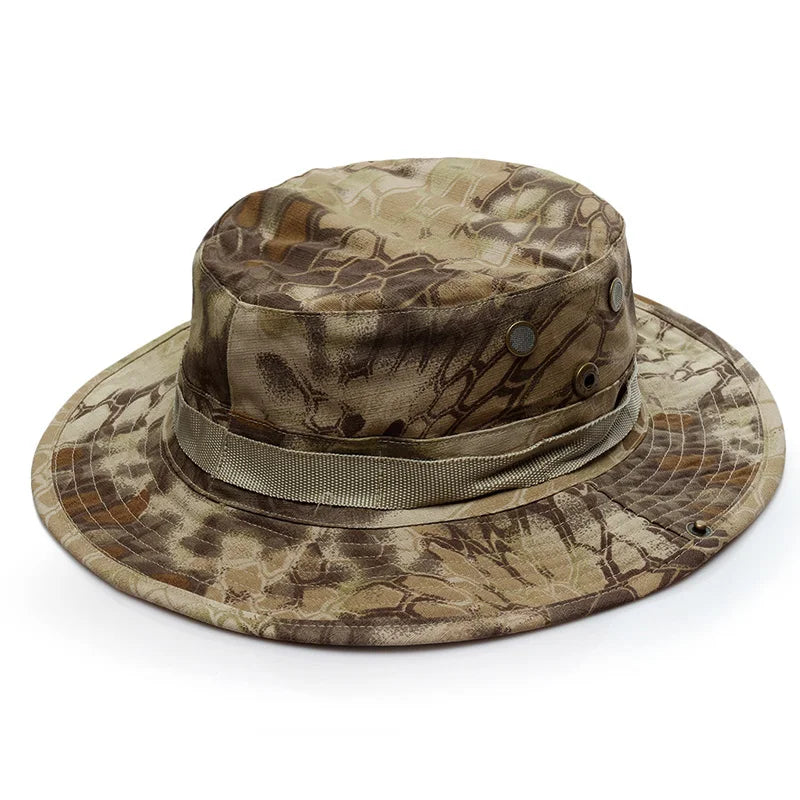 Tactical-Camouflage-Buschhut – Militärstil für Outdoor