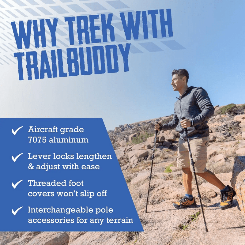Rebolet | Faltbare Trekkingstöcke für Wandern & Outdoor-Abenteuer
