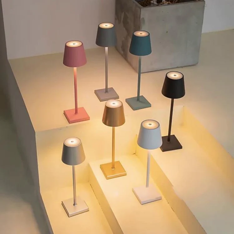 Rebolet | LumiFlex – LED-Tischlampe kabellos dimmbar & wiederaufladbar – Zuhause & Büro