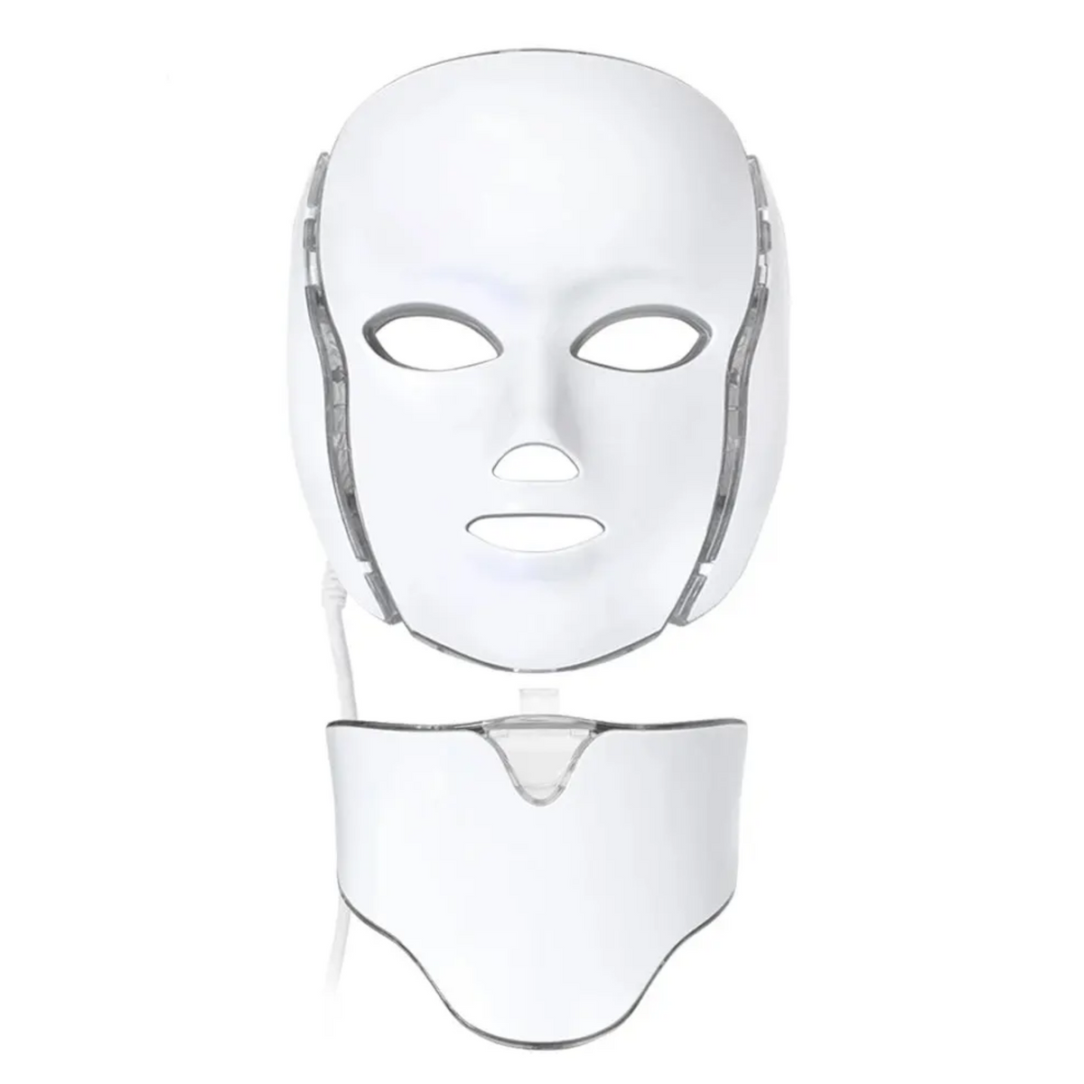 | 7 Farben LED Photon Lichttherapie Maske - Gesichts- und Halsbehandlung