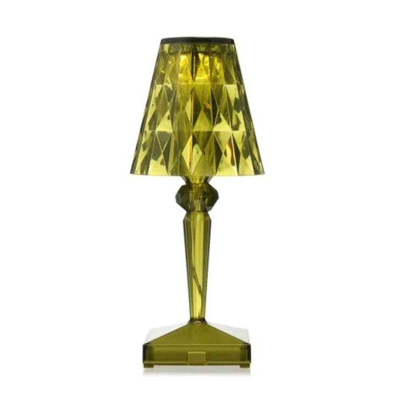 Rebolet | LumiVera – Kristall Tischlampe dekorativ modern warmweiß Licht E27