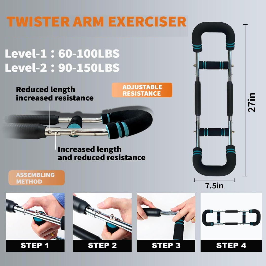 Rebolet | TwisterFlex – Power Twister mit Widerstand – Training für Oberkörper