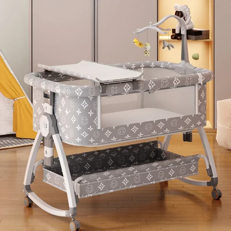 Rebolet | Nuvella – Verstellbares Babybett klappbar & sicher – Zuhause & unterwegs