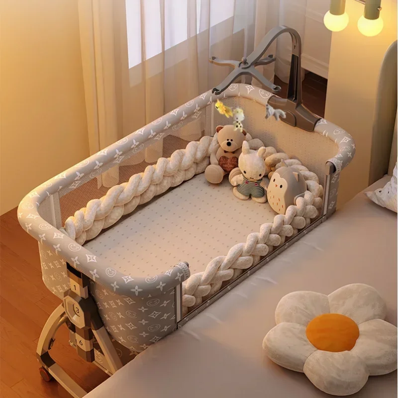 Rebolet | Nuvella – Verstellbares Babybett klappbar & sicher – Zuhause & unterwegs