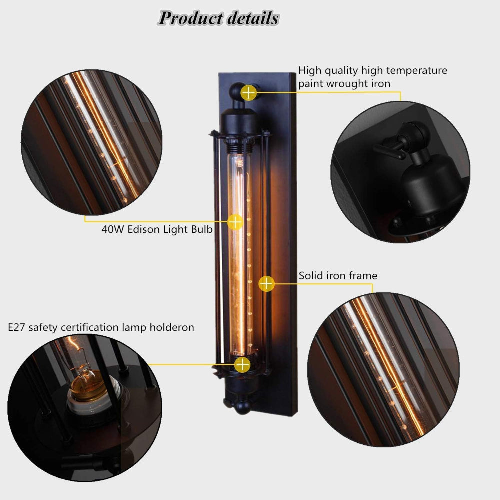 Rebolet | Vintage-Wand montiert LED leuchte - zeitloses Design mit elegantem Touch