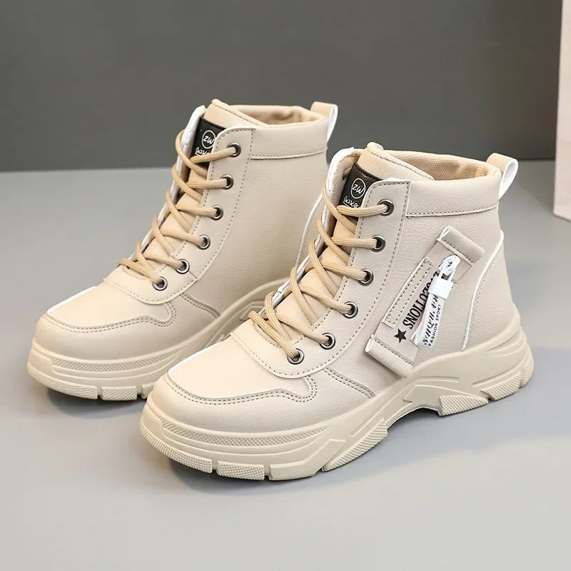 Rebolet | Nordessa – Damen Winterstiefel wasserdicht mit warmem Futter und Plattform