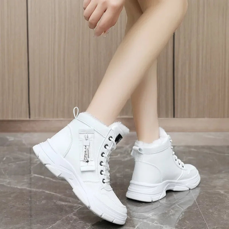 Rebolet | Nordessa – Damen Winterstiefel wasserdicht mit warmem Futter und Plattform