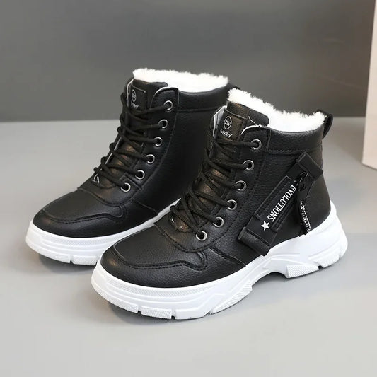 Rebolet | Nordessa – Damen Winterstiefel wasserdicht mit warmem Futter und Plattform