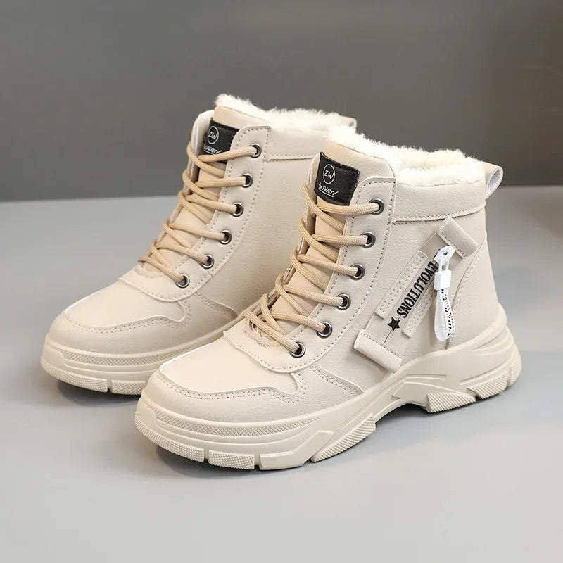 Rebolet | Nordessa – Damen Winterstiefel wasserdicht mit warmem Futter und Plattform