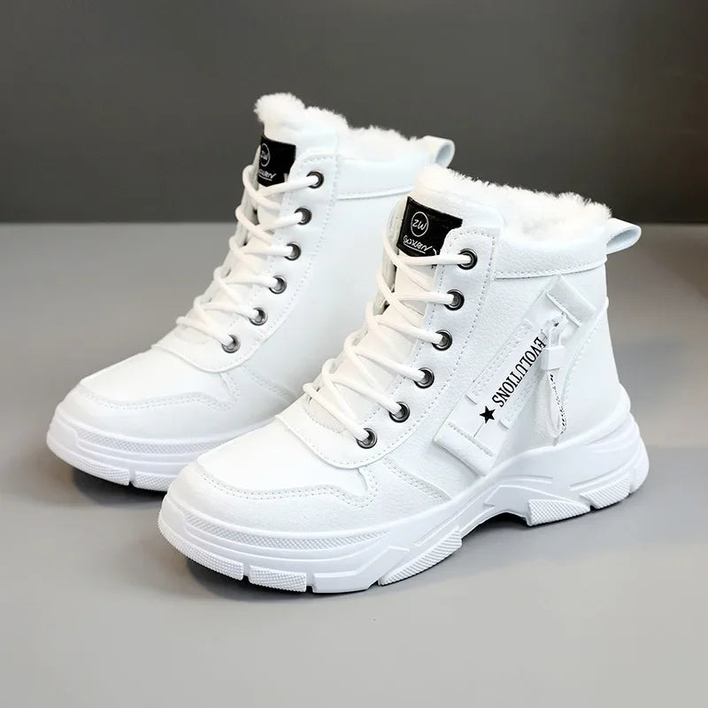 Rebolet | Nordessa – Damen Winterstiefel wasserdicht mit warmem Futter und Plattform