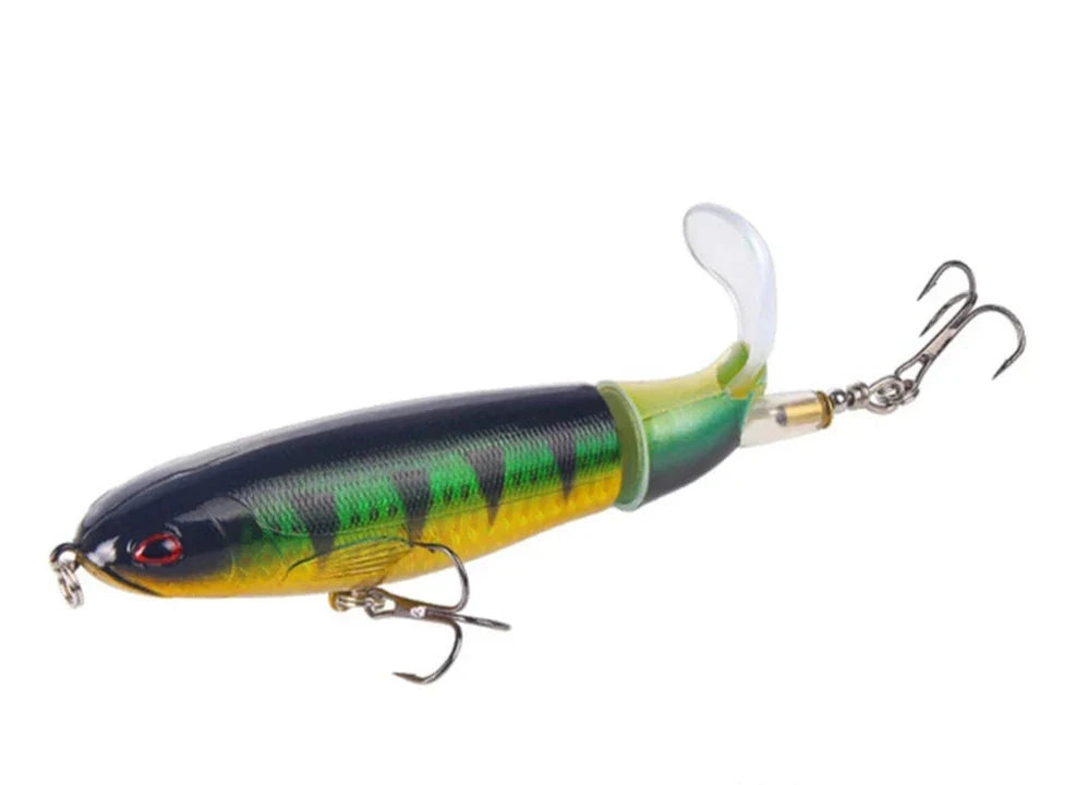 Whopper-Plopper-Angelköder – weicher, rotierender Schwanz