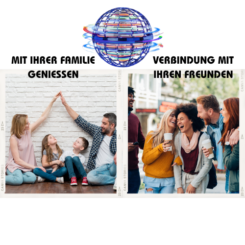 Rebolet | Fliegende Boomerang Ball für magische Momente