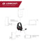 Lioncast LX20 Gaming Headset mit Mikrofon für PS5 / Playstation 5, PS4, Xbox, Switch, PC & Mac - PS5 Headset - Geschlossene Over Ear Kopfhörer mit Stereo-Sound