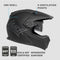 Westt Cross X Motorradhelm I Motocross Helm I Enduro Helm I MTB Helm I Quad Helm I Fullface Helm I Doppelvisier I Herren & Damen I ECE zertifiziert I schwarz l Größe XS (53-54cm)