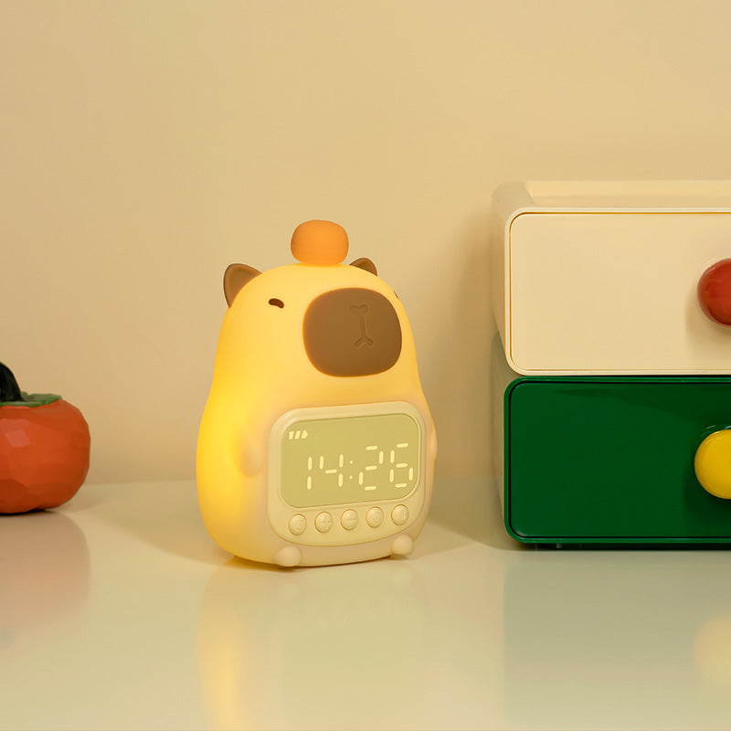 Rebolet| Capybara Begleiter Nachtlampe & Wecker