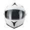 Westt Motorradhelm Herren Damen Integralhelm Klapphelm Flip-up Motorrad Jethelm Chopper Mofa Moped Roller Modular Helm Motorrad ECE DOT Zertifiziert, weiß, L (59-60 cm)